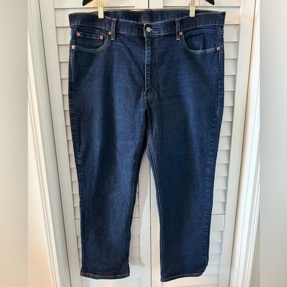 Levi’s 541 Dark Wash ATHLETIC TAPER FIT MEN'S JEANS Size 40 X 30 - Picture 4 of 13